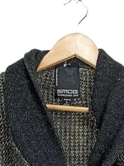 Vorschaubild 4 von Strickjacke Herren Gr. L Grau Meliert Cardigan Casual