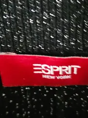 Vorschaubild 4 von Strickhose Damen XS Schwarz Glitzer Metallic Weites Bein Elegant