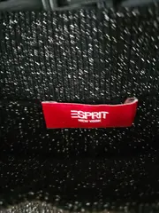 Vorschaubild 3 von Strickhose Damen XS Schwarz Glitzer Metallic Weites Bein Elegant