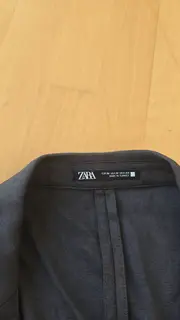 Vorschaubild 3 von Herren Sakko Blazer Grau Gr. M Business Einknopf