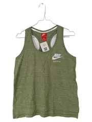 Vorschaubild 1 von Damen Tank Top Racerback Sportshirt Gr. S Oliv Meliert