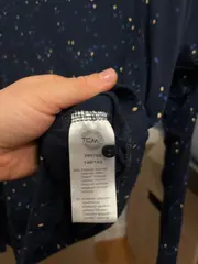 Vorschaubild 2 von TCM Mädchen Langarmshirt Gr. 146/152 Blau Punkte Viskose