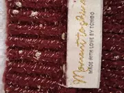 Vorschaubild 6 von Damen Pullover Gr. 40x42 Rot Meliert Glitzer Langarm