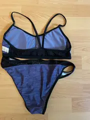Vorschaubild 2 von Bikini Damen Sport Badeanzug Gr. 36 Blau Meliert