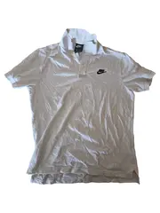Vorschaubild 1 von Herren Poloshirt weiß Gr. M Casual Sportlich Baumwolle