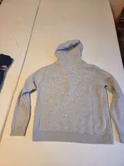 Vorschaubild 2 von Hoodie Kinder Gr. 158/164 XL Grau USA Flagge Logo