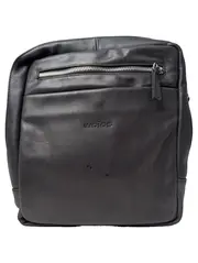 Vorschaubild 1 von Damen Umhängetasche Schwarz Leder Elegant Business Schultertasche