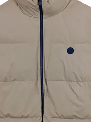 Vorschaubild 3 von Steppweste Herren Beige Ärmellos Outdoor Weste Einheitsgröße