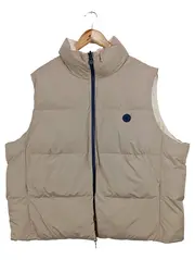 Vorschaubild 1 von Steppweste Herren Beige Ärmellos Outdoor Weste Einheitsgröße