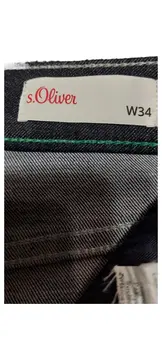 Vorschaubild 4 von Damen Jeans Regular Fit Blau W34/42/XL L32 Baumwolle Basic