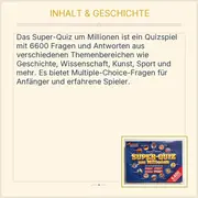 Vorschaubild 3 von Super-Quiz um Millionen Quizspiel 6600 Fragen Allgemeinwissen Brettspiel