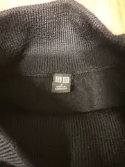 Vorschaubild 5 von Rollkragenpullover Herren Gr. S Schwarz Wolle Basic Pullover