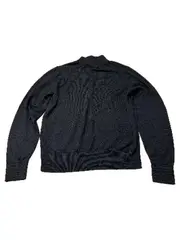 Vorschaubild 2 von Rollkragenpullover Herren Gr. S Schwarz Wolle Basic Pullover