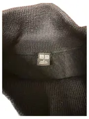 Vorschaubild 4 von Rollkragenpullover Herren Gr. S Schwarz Wolle Basic Pullover