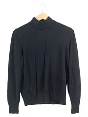 Vorschaubild 1 von Rollkragenpullover Herren Gr. S Schwarz Wolle Basic Pullover
