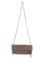 Vorschaubild 1 von Henkeltasche Damen Grau Leder Elegant Luxuriös 25x13cm