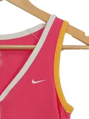 Vorschaubild 2 von Damen Sport Shirt Ärmellos Pink Gr. 40 L Baumwolle Uni