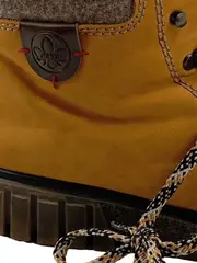 Vorschaubild 3 von Damen Stiefeletten Gr. 41 Gelb Leder Outdoor Boots gefüttert