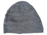 Vorschaubild 1 von Herren Mütze Grau Strickmütze Beanie Casual