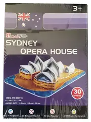 Vorschaubild 1 von 3D Puzzle Sydney Opera House Modell 30 Teile ab 3 Jahre