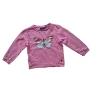 Vorschaubild 1 von Pullover Mädchen Rosa Tiermotive Pailletten Baumwolle Gr. 104