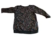 Vorschaubild 2 von Kinder Sweatshirt Gr. 98 Mehrfarbig mit Blumenmuster Casual