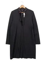 Vorschaubild 1 von Damen Businesskleid Gr. 38/M Schwarz Langarm Schleife
