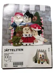 Vorschaubild 1 von JÄTTELITEN Fingerpuppen Märchenfiguren Set Mehrfarbig Handpuppen