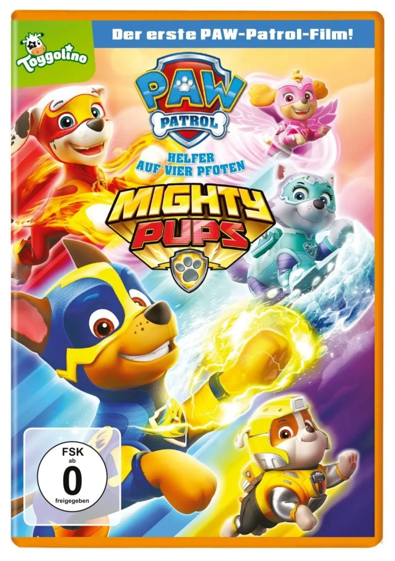 Paw Patrol Mighty Pups Superhelden Animation DVD Deutsch Englisch Kinderfilm