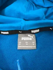 Vorschaubild 7 von Herren Kapuzenpullover Hoodie Blau Sportlich Logo Print Baumwolle UNI