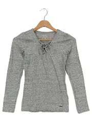 Vorschaubild 1 von Langarmshirt Grau S 36 Damen Casual Streetwear