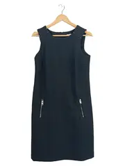 Vorschaubild 1 von Damen Businesskleid Gr. 38 Schwarz Klassisch Elegant