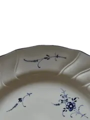 Vorschaubild 5 von Vieux Luxembourg Essteller 20cm Weiß Blumen Porzellan