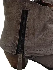 Vorschaubild 4 von Airstep Damen Stiefelette Gr. 39 Grau Leder Absatz Western Style