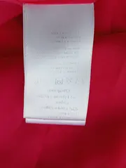 Vorschaubild 4 von Damen Blusenkleid Gr. 42/XL Rot Elegant Klassisch Acetat Viskose