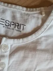 Vorschaubild 7 von Kinder T-Shirt Gr. 152 Weiß Casual Baumwolle Kurzarm