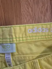 Vorschaubild 2 von Neo Label Damen Jeans Shorts W29 Gelb Sportlich Sommer