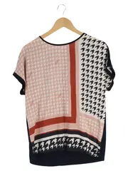 Vorschaubild 1 von Bluse Damen 38/M Mehrfarbig Geometrisches Muster Viskose