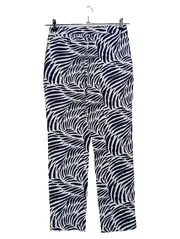 Vorschaubild 2 von Damen Stoffhose Gr. 36 S W28 Mehrfarbig Florales Muster