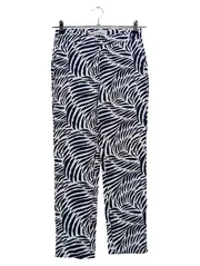 Vorschaubild 1 von Damen Stoffhose Gr. 36 S W28 Mehrfarbig Florales Muster