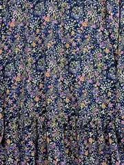 Vorschaubild 3 von Kinder Mädchen Freizeitkleid Blumenmuster Langarm Gr. 158