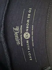 Vorschaubild 2 von Damen Top Shirt Blau Gr. S Casual Baumwolle