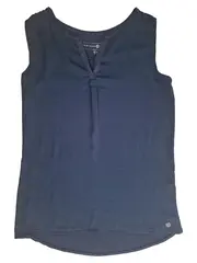 Vorschaubild 1 von Damen Top Shirt Blau Gr. S Casual Baumwolle