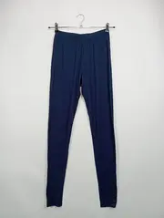 Vorschaubild 3 von Damen Leggings Basic Blau Gr. XS Viskose Stretch Hose