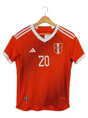 Vorschaubild 1 von Peru FPF Fußball Trikot Kinder Gr. 146 (12 Jahre) Orange Nr. 20