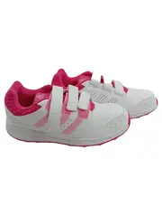 Vorschaubild 1 von Mädchen Sneaker Klettverschluss Gr. 34 Weiß Pink Sportlich