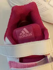 Vorschaubild 6 von Mädchen Sneaker Klettverschluss Gr. 34 Weiß Pink Sportlich