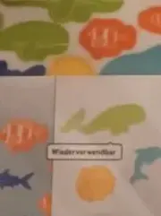 Vorschaubild 2 von Sticker Set Deko Aufkleber Meerestiere Mehrfarbig wiederverwendbar