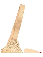 Vorschaubild 5 von Damen BH 75B Beige Spitze Push-Up Bügel NEU mit Etikett