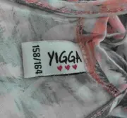 Vorschaubild 3 von Mädchen Sommerkleid Palmenmuster Gr. 158/164 Grau Rosa Sommer